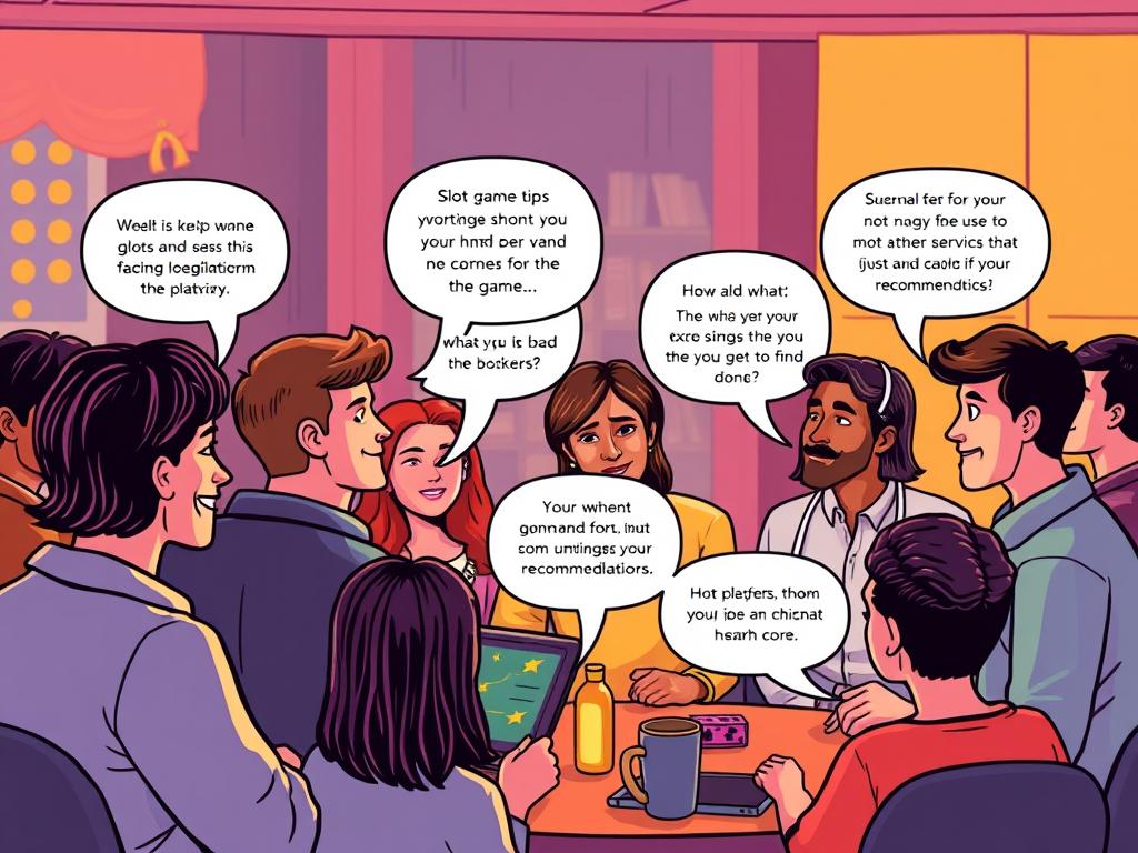 슬롯커뮤니티에서 정보를 공유하는 사용자들